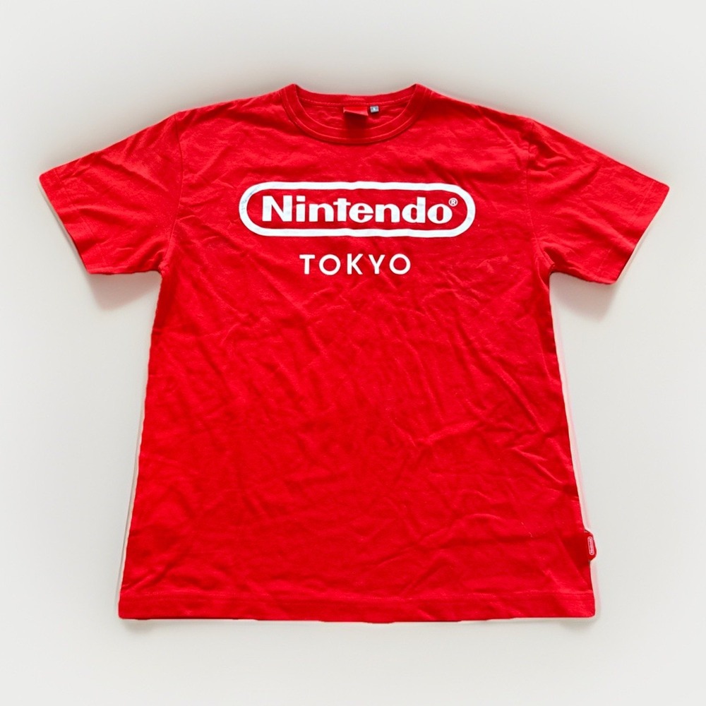 Nintendo Tokyo Shirt Mens Small Japanese Gaming Tee Japan Red Cotton‎